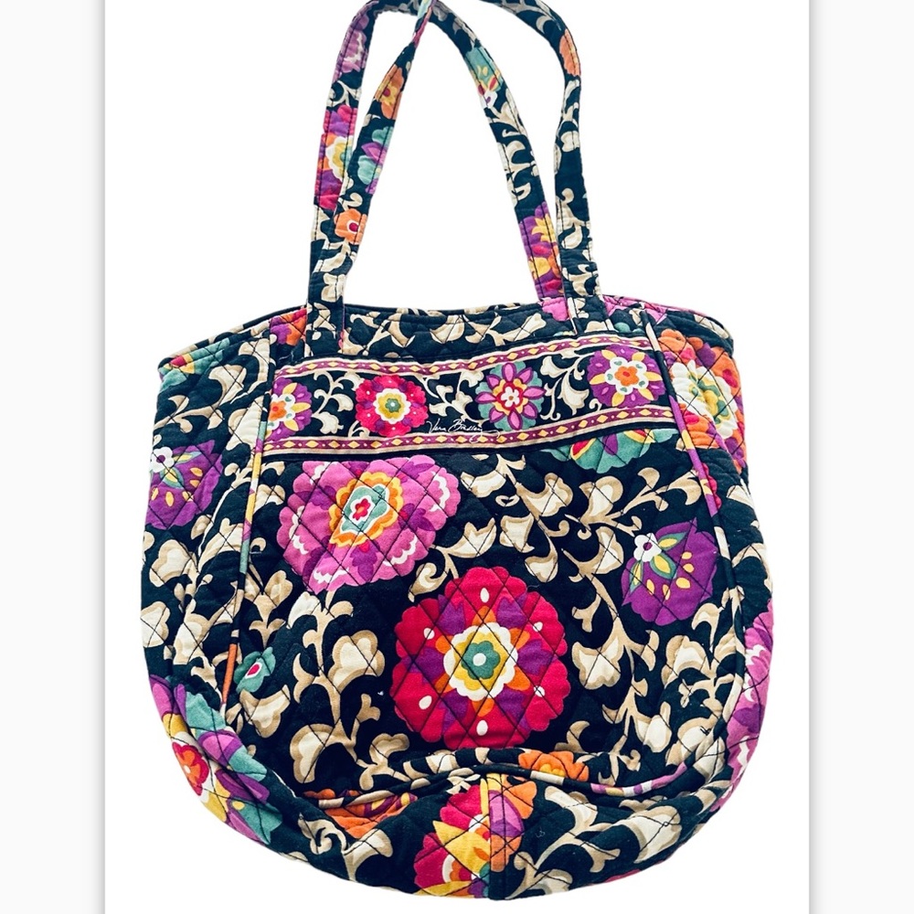 USED ​​VERA BRADLEY SUZANI PRINT SHOULDER BAG